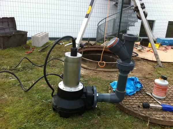 Illustration de la prestation PVFS : Installation et Dépannage de Pompe de Relevage